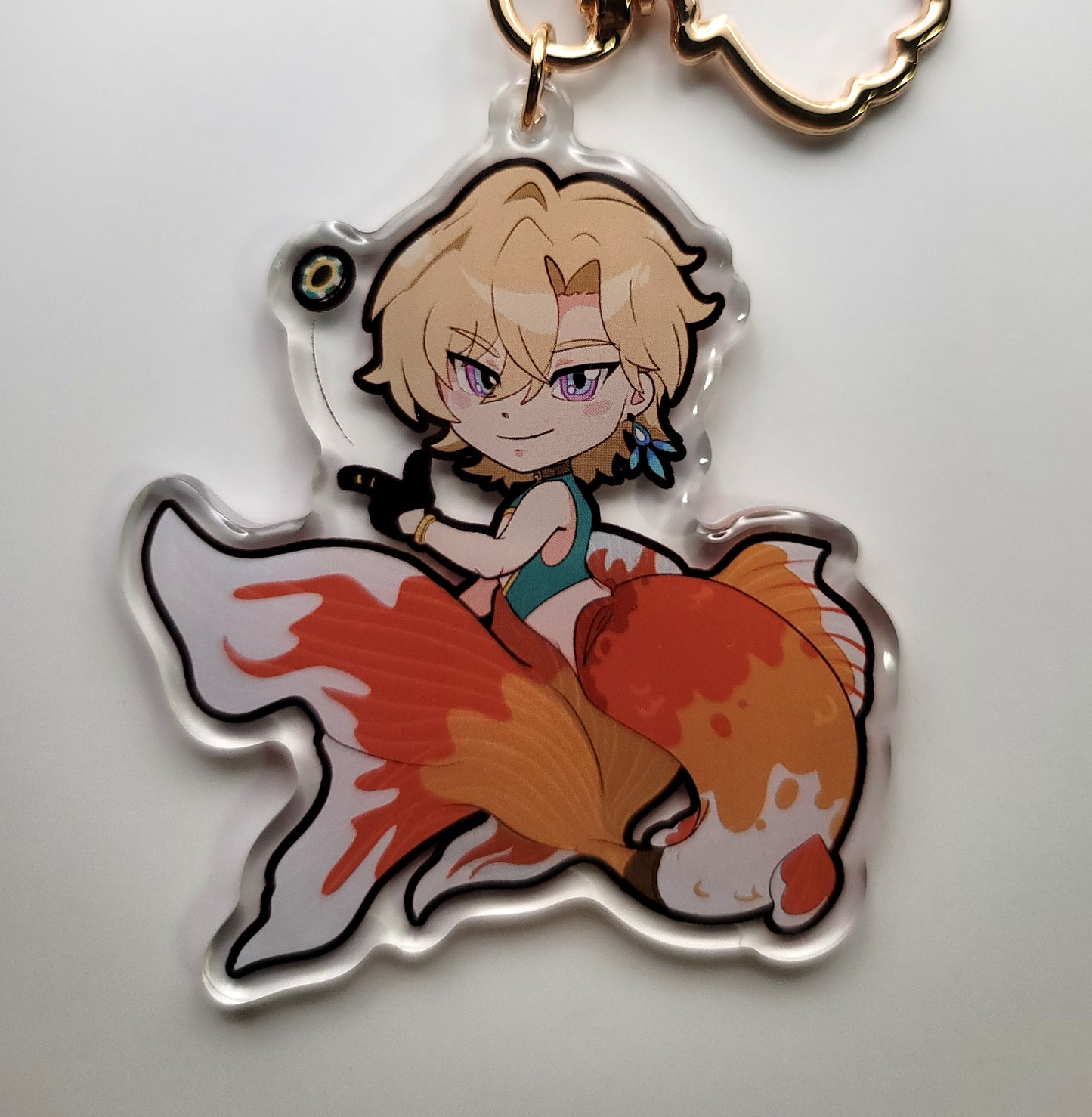 Honkai: Star Rail Mermaid Keychains