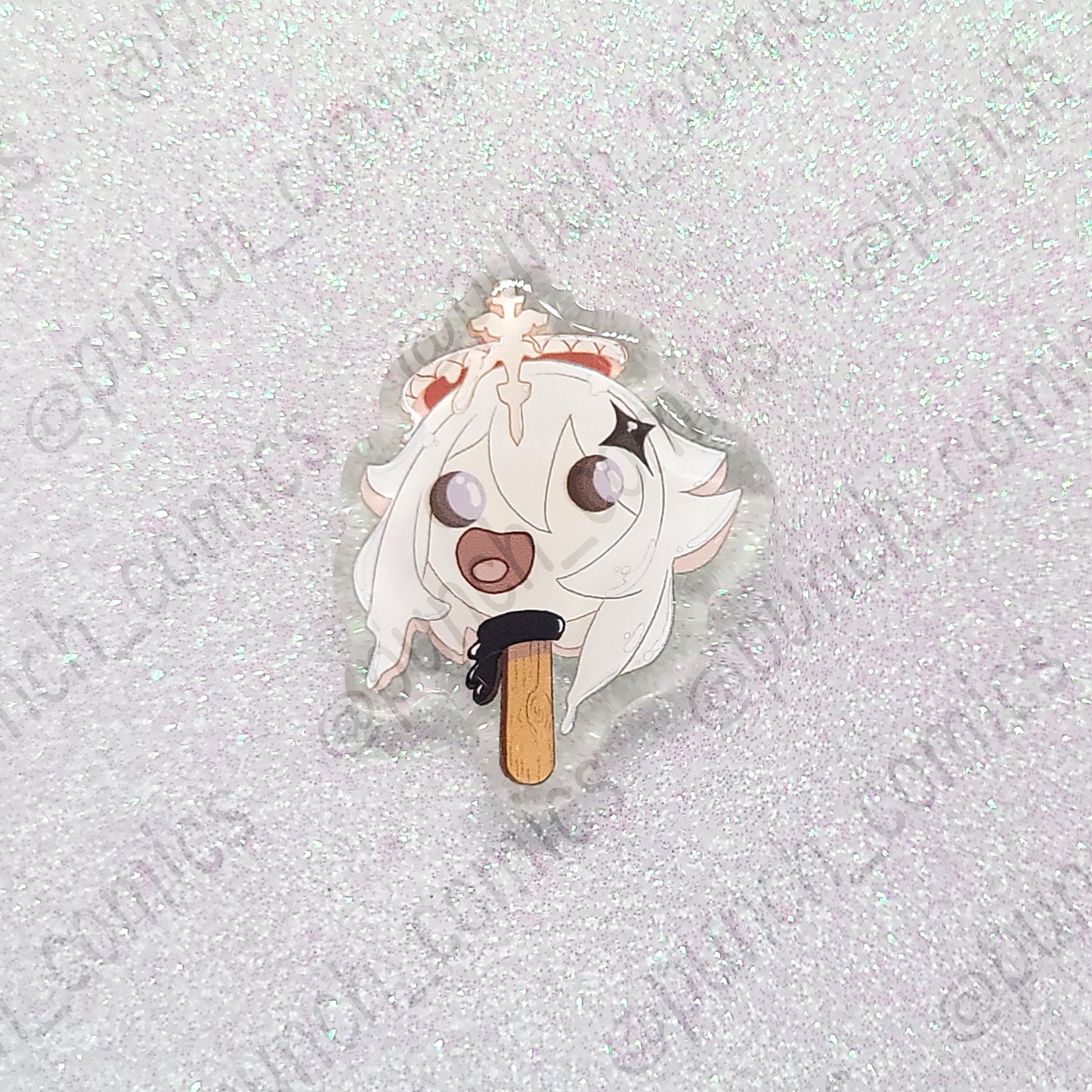 Main cast and Friends Genshin Popsicle Pins