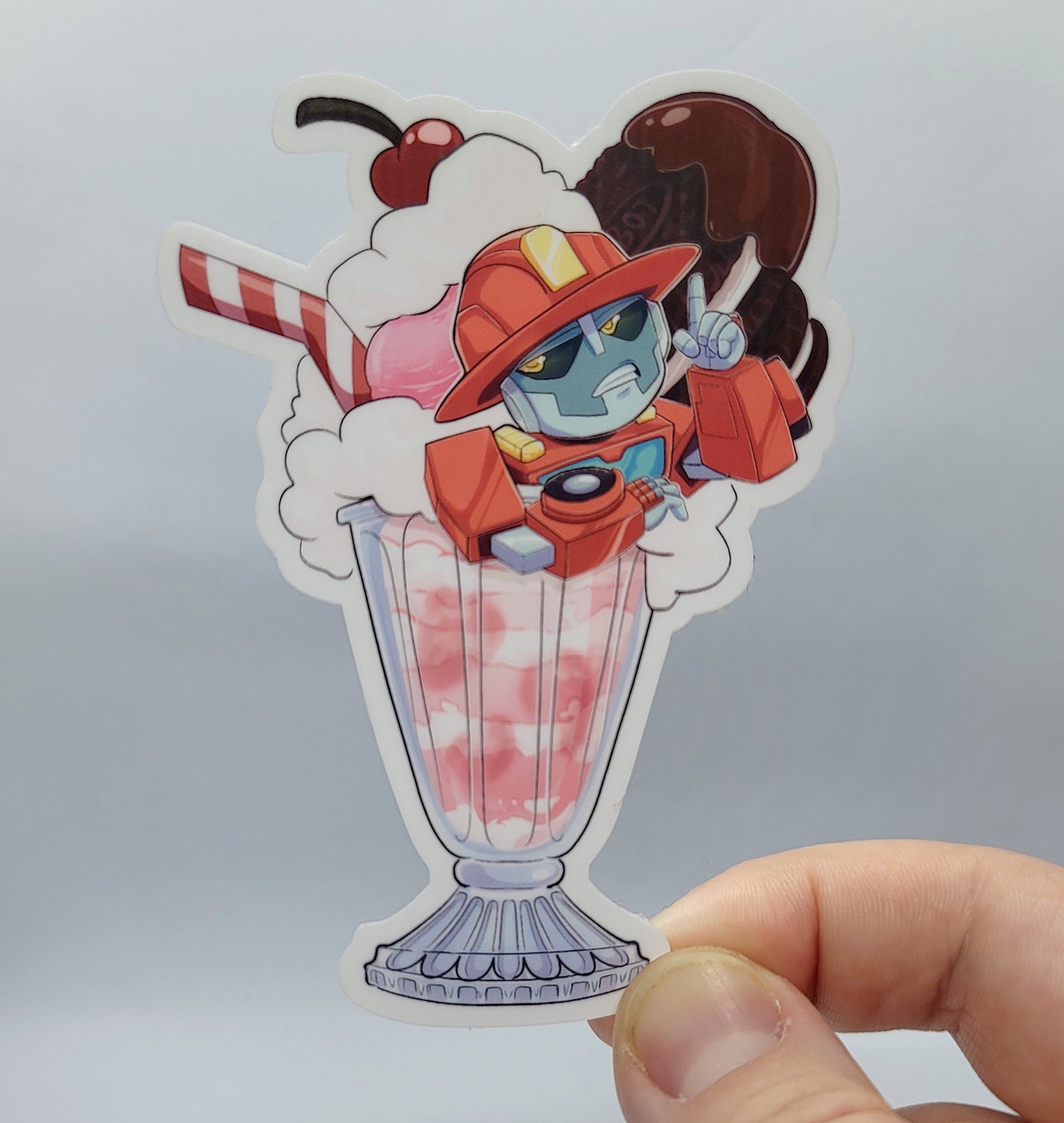 Rescue Bots Milkshake Stickers