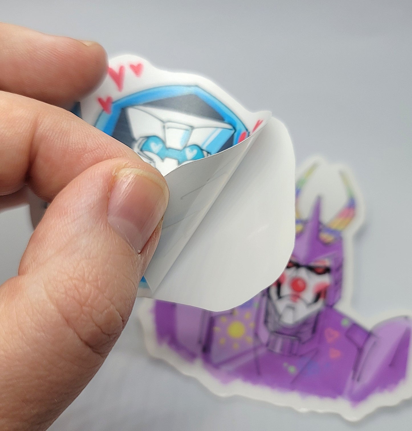 Tailgate and Cyclonus Cygate transformers Stickers