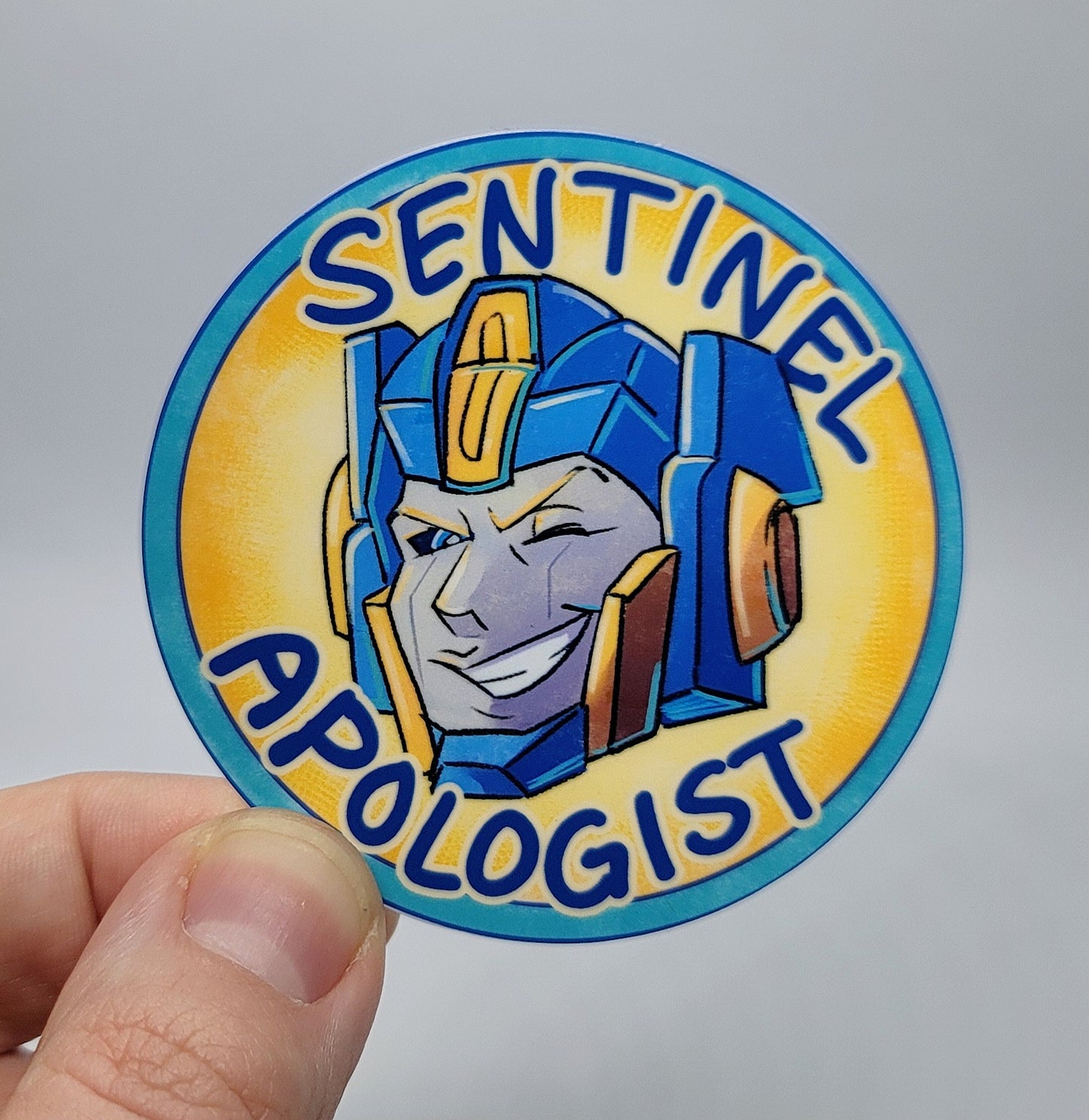 Bad Bot Apologist Transformers One Stickers