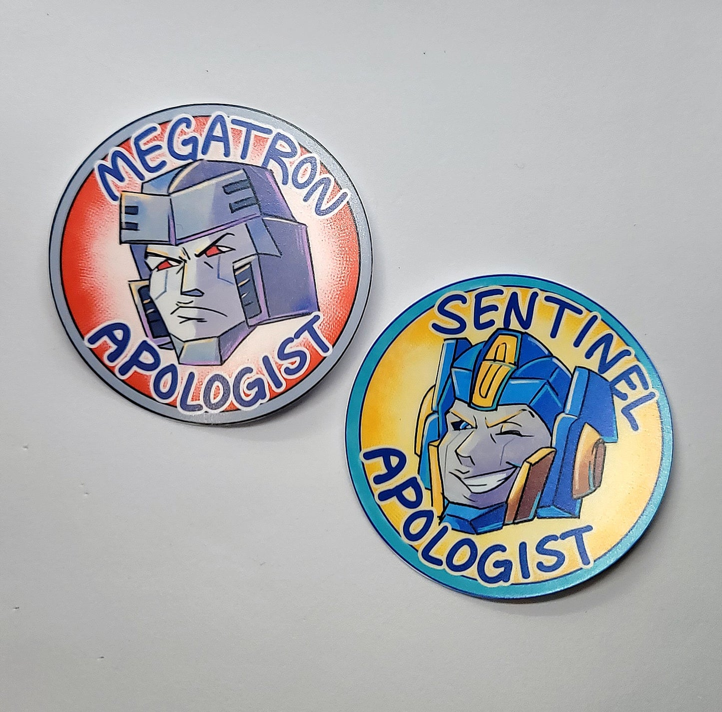 Bad Bot Apologist Transformers One Stickers