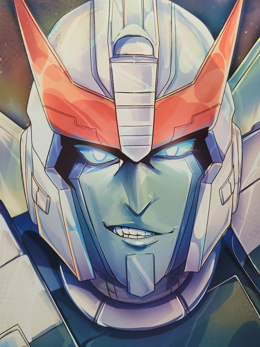 Prowl Transformers Matte print Wall Art