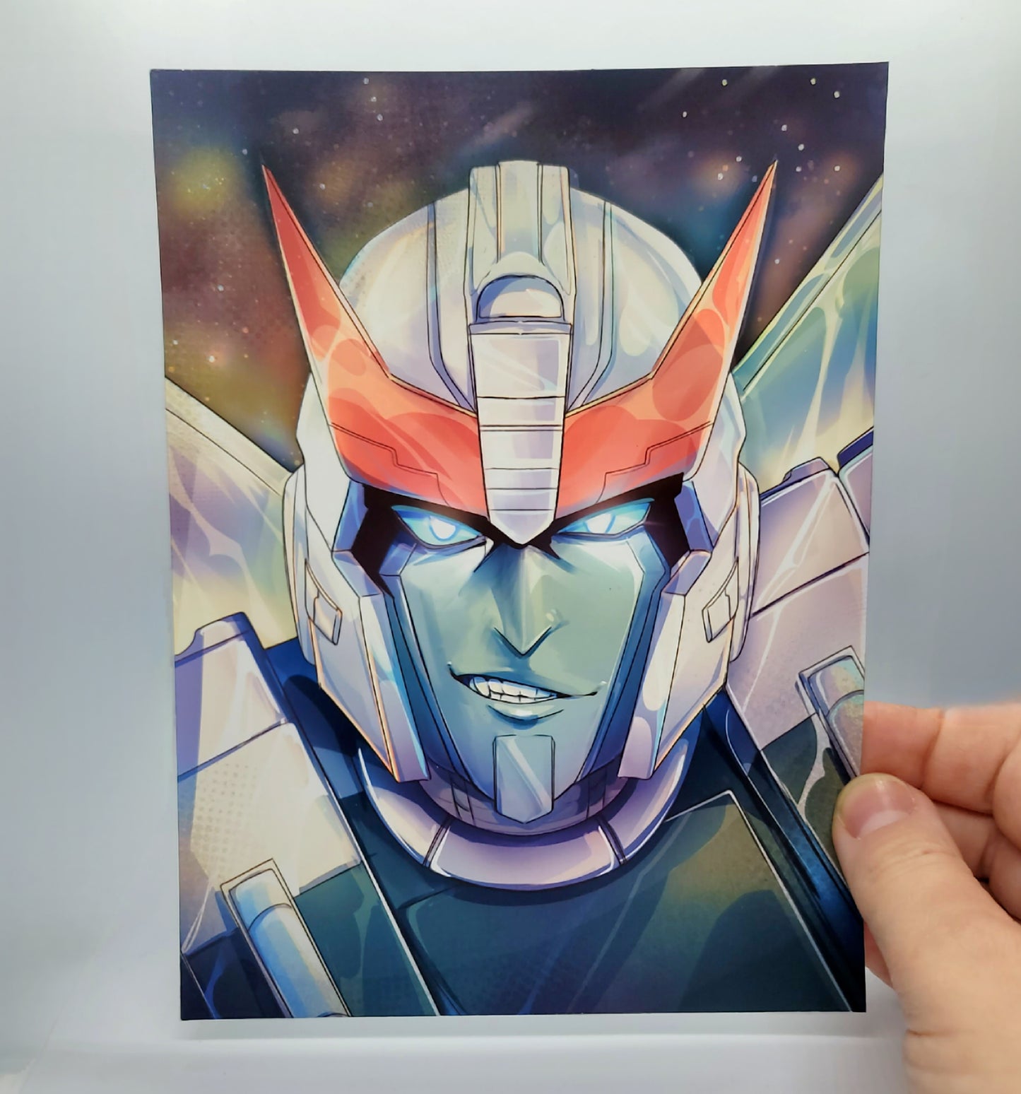 Prowl Transformers Matte print Wall Art