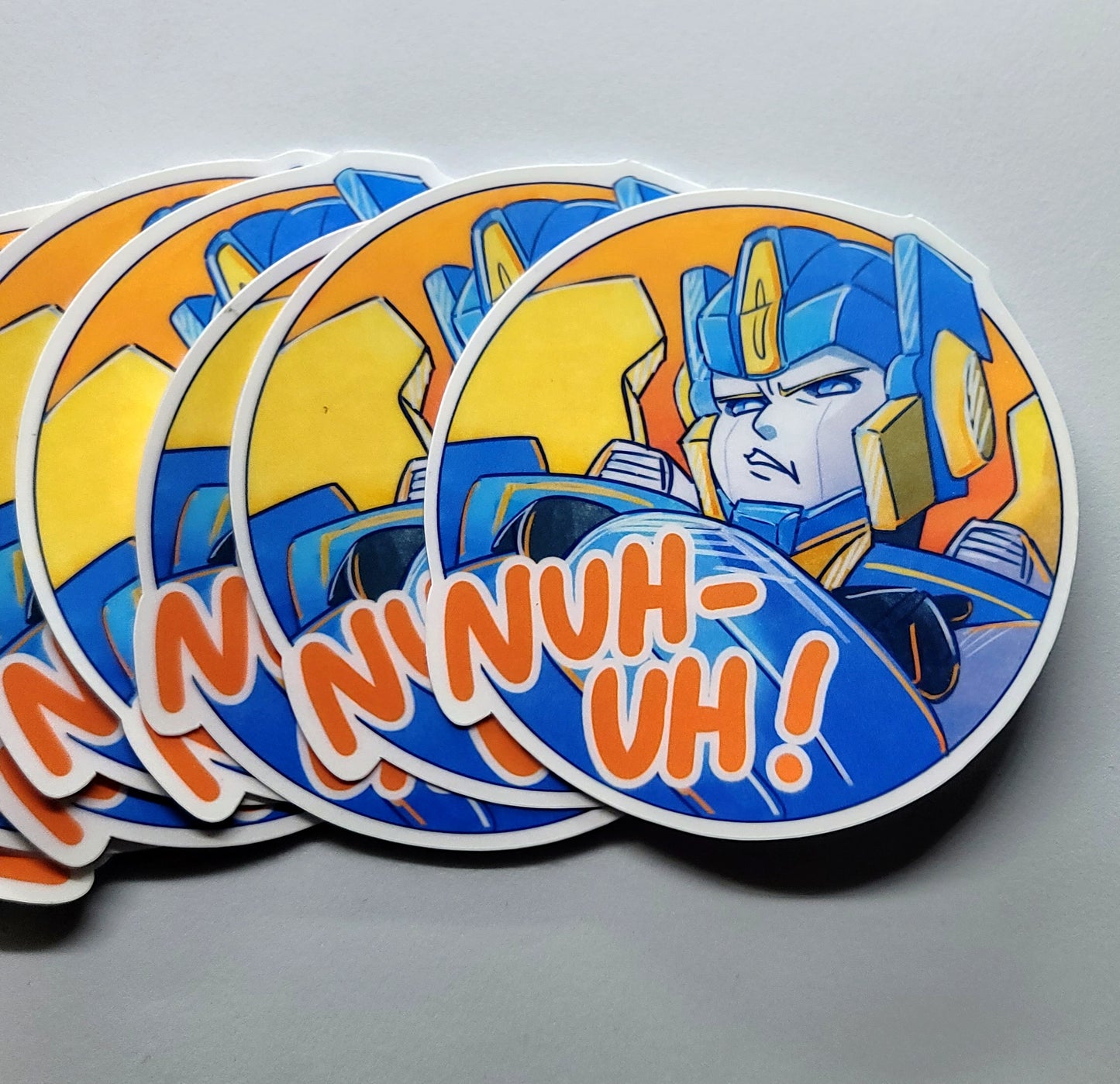 NUH-UH! Sentinel Prime TF One Sticker