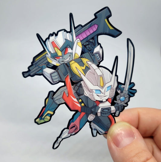 Drift or Deadlock Sticker MTMTE Transformers