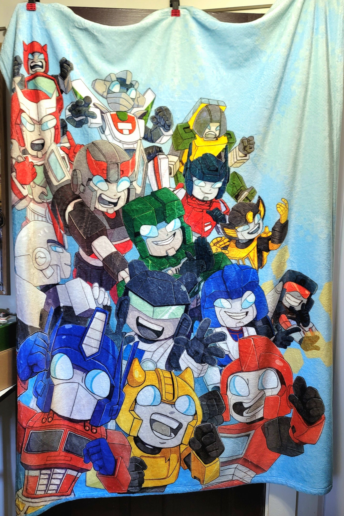G1 Robot Transformers Autobot Throw Blanket