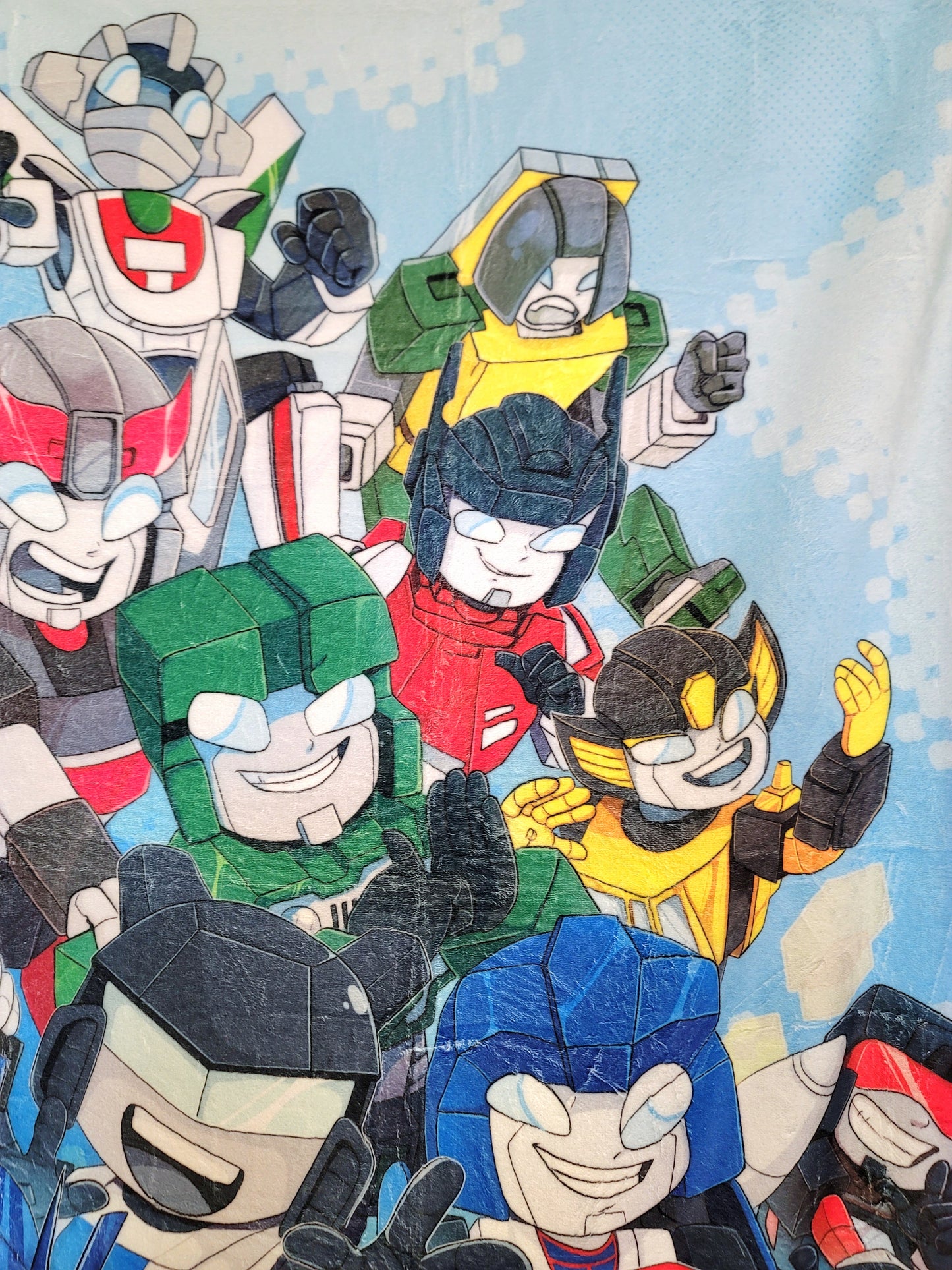 G1 Transformers Autobot & Decepticon Blanket
