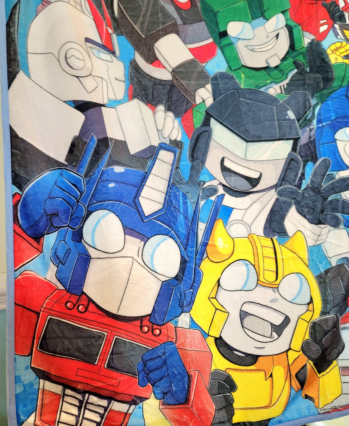 G1 Transformers Autobot & Decepticon Blanket