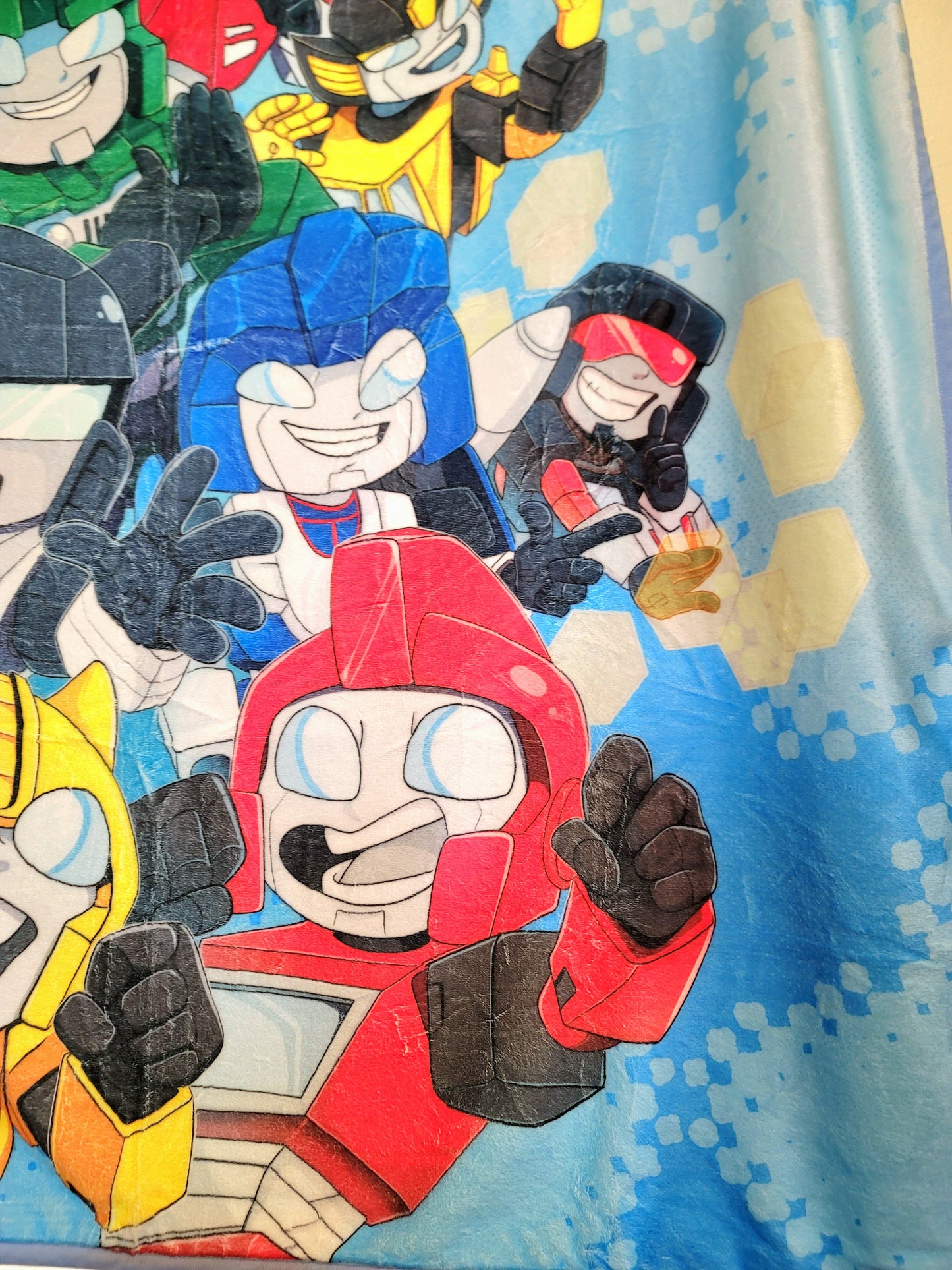 G1 Transformers Autobot & Decepticon Blanket