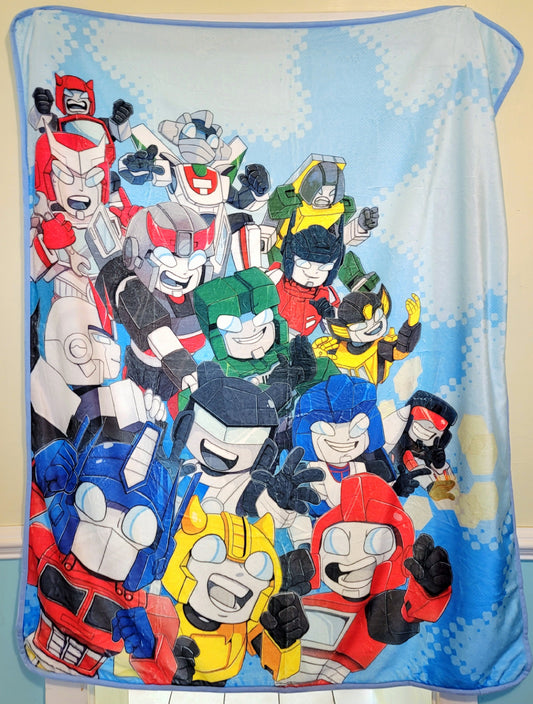 G1 Transformers Autobot & Decepticon Blanket