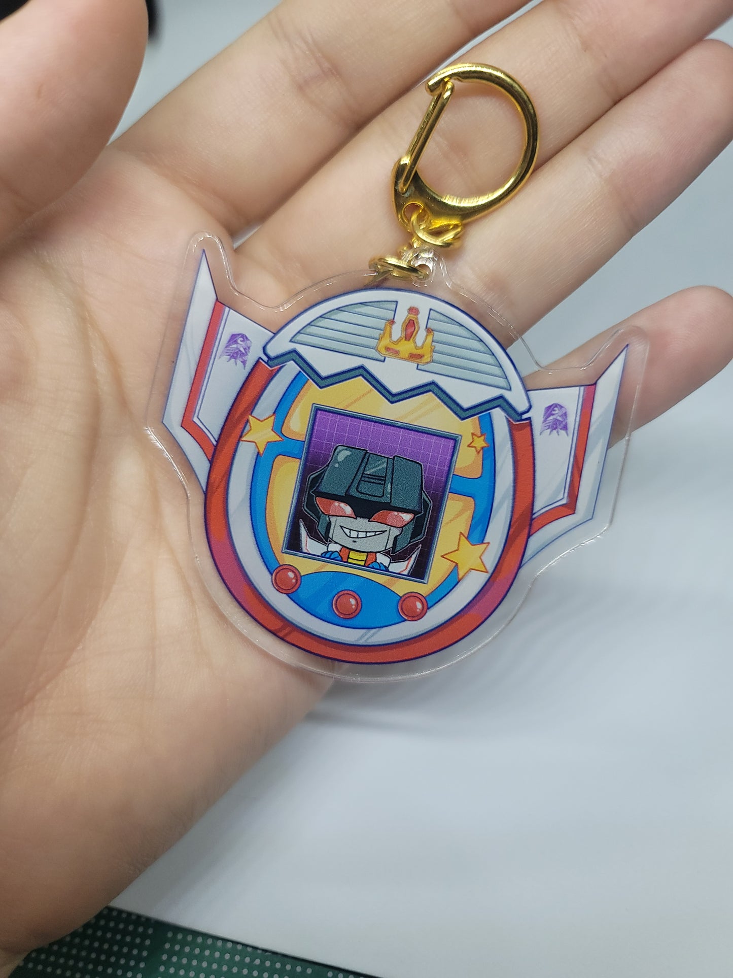 Transformers Digital Pets Keychain