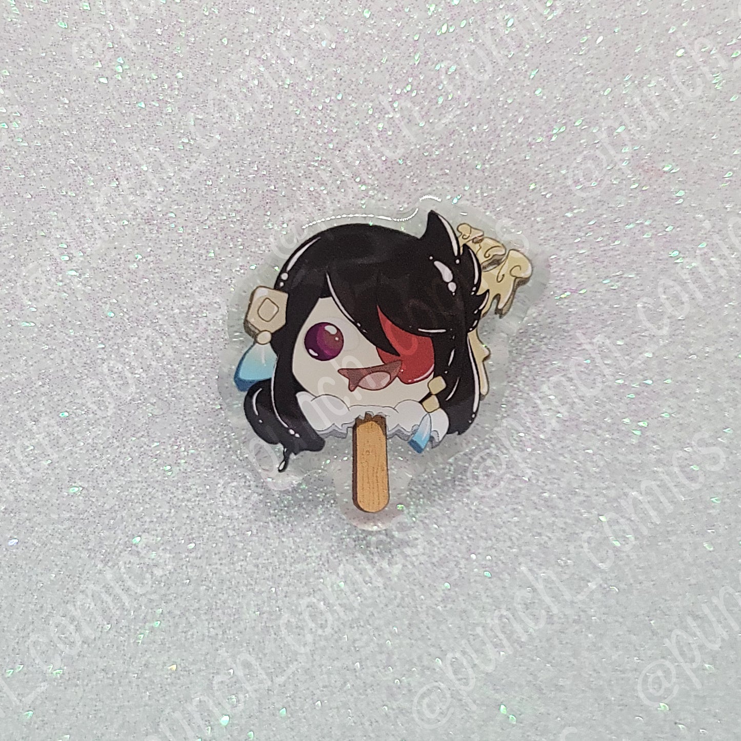 Genshin Impact Popsicle Pins: Liyue Collection