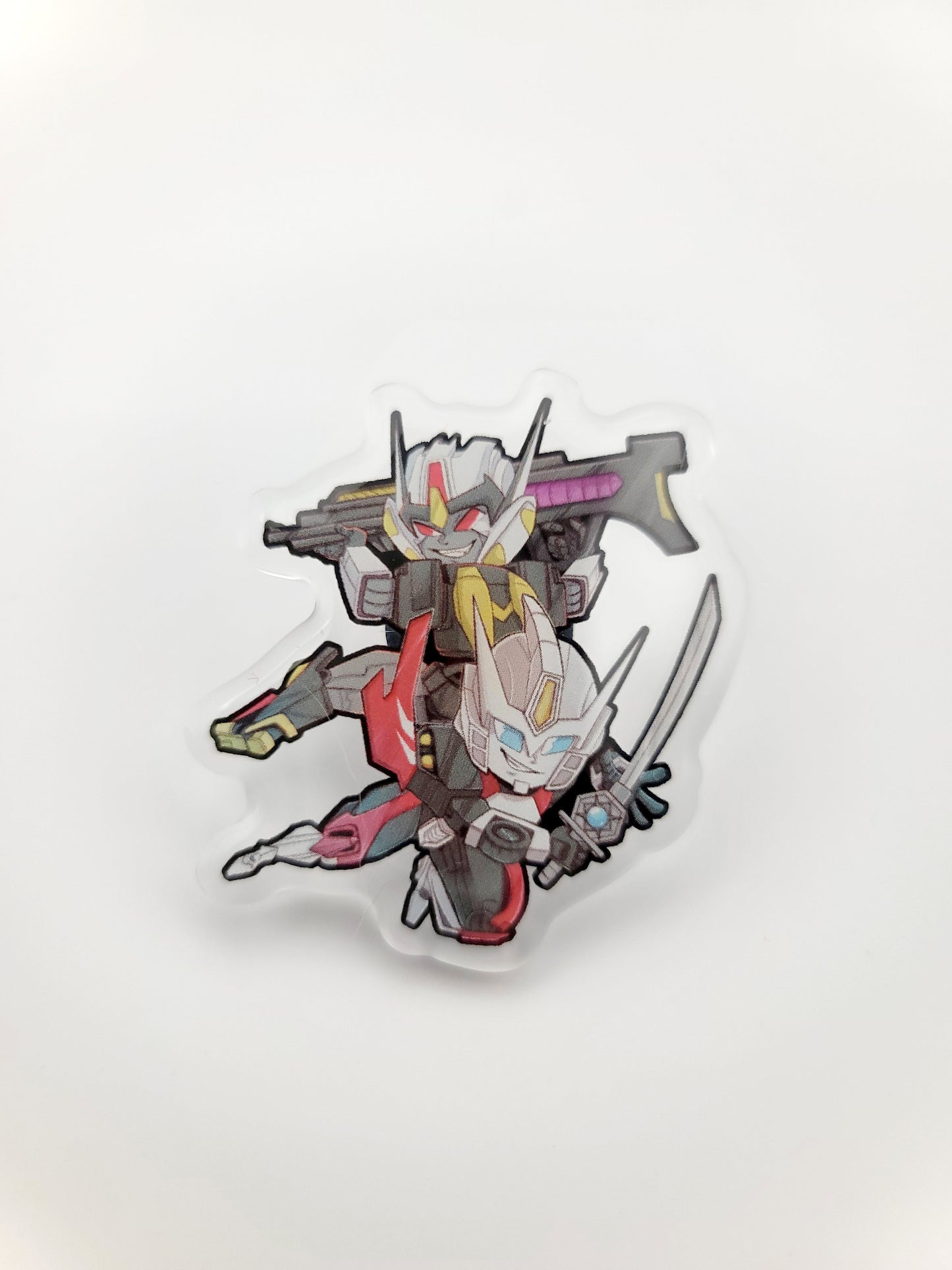 Drift/Deadlock Acrylic Pin