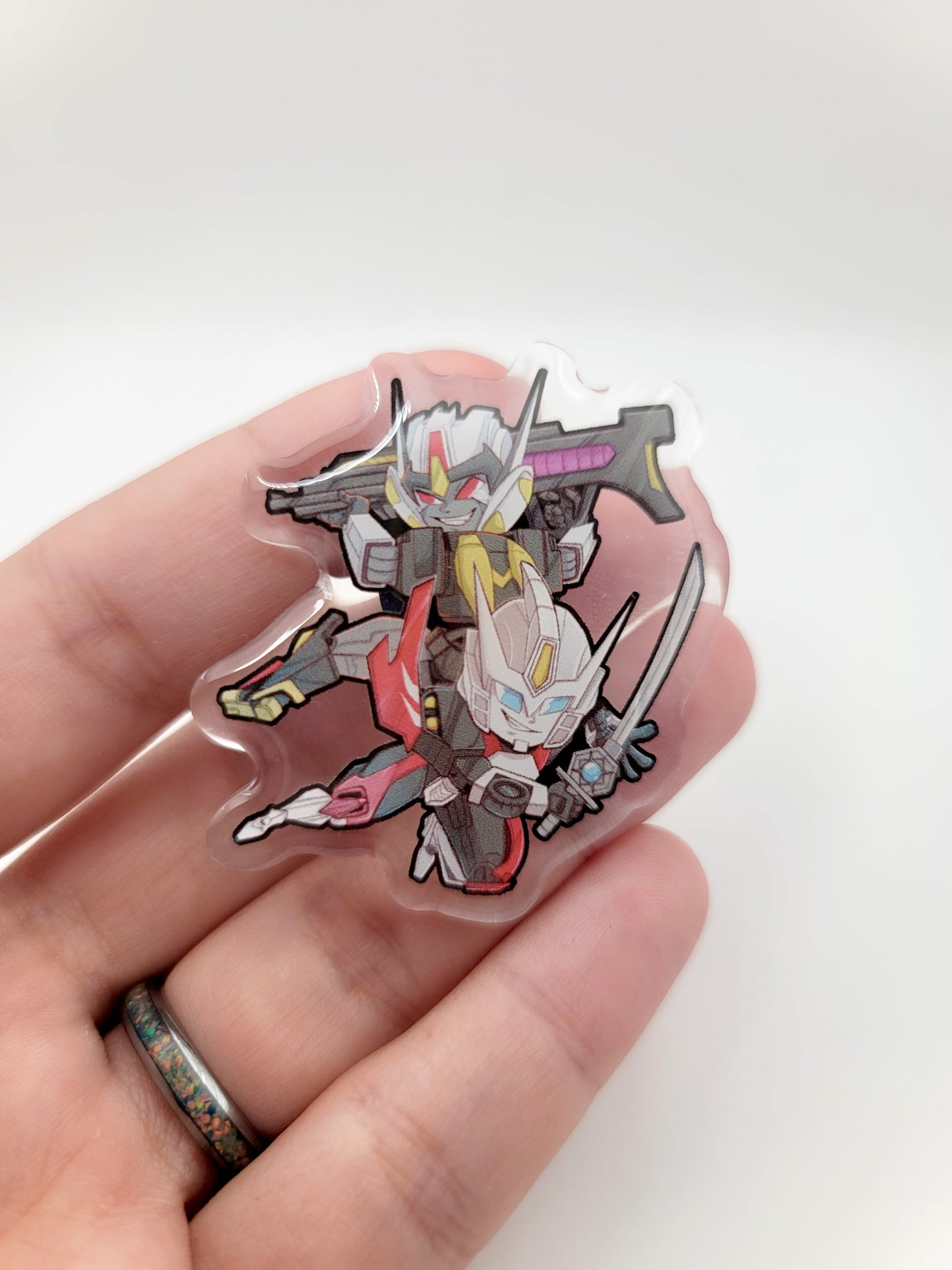 Drift/Deadlock Acrylic Pin