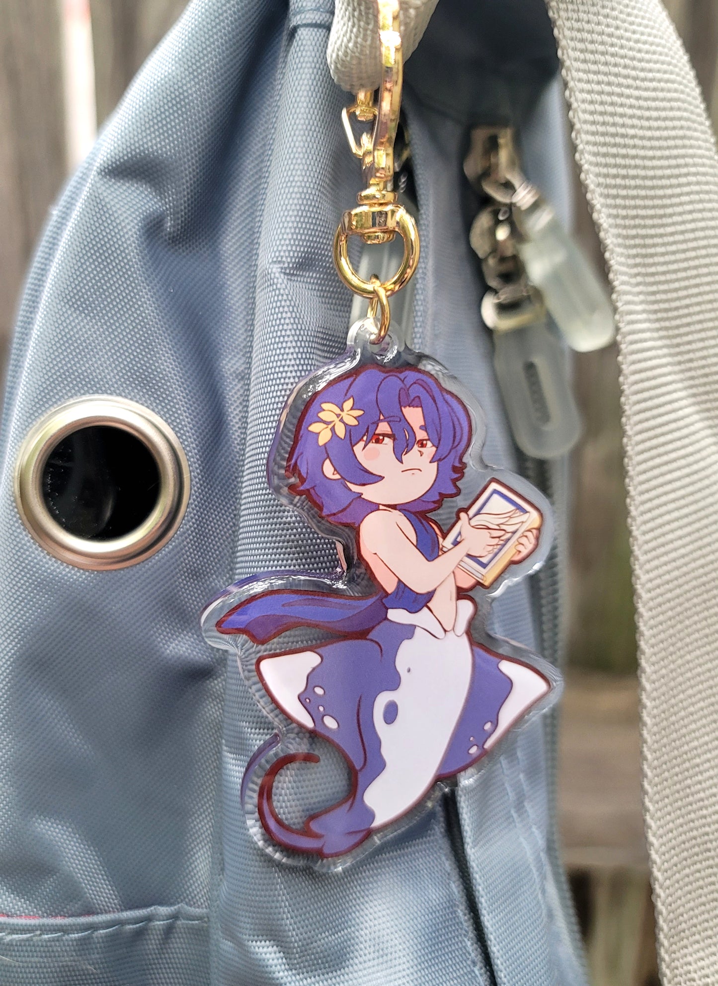 Honkai: Star Rail Mermaid Keychains