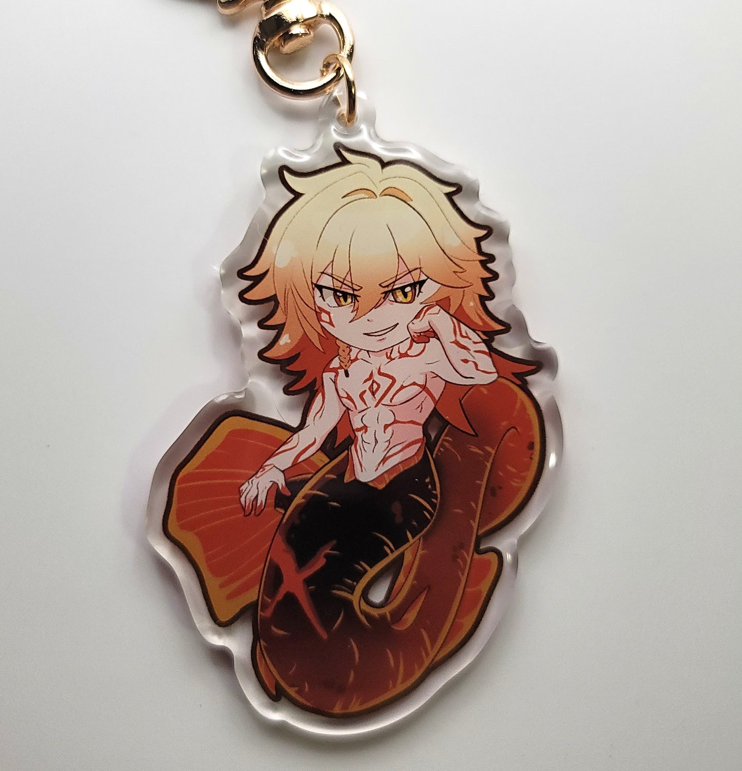 Honkai: Star Rail Mermaid Keychains
