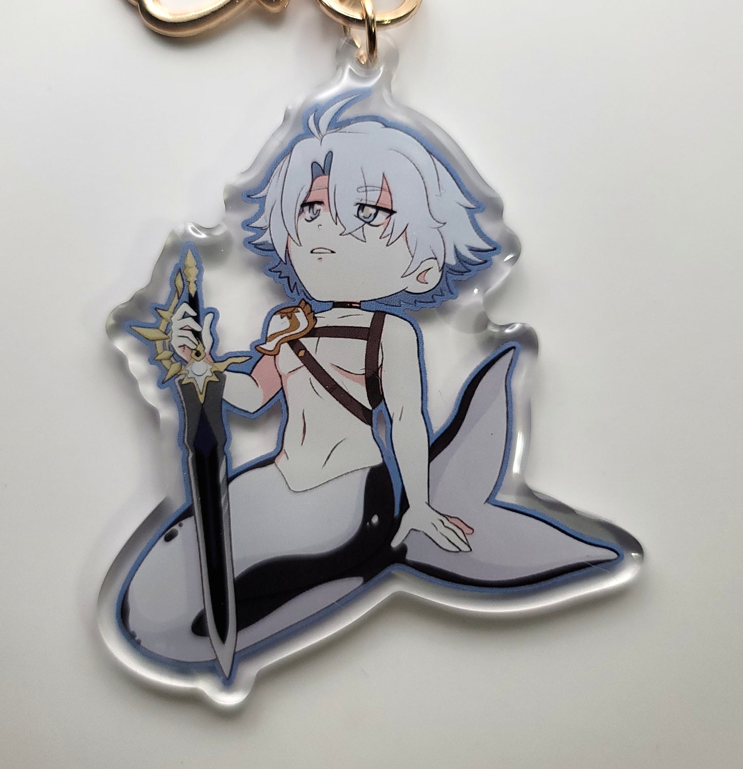 Honkai: Star Rail Mermaid Keychains