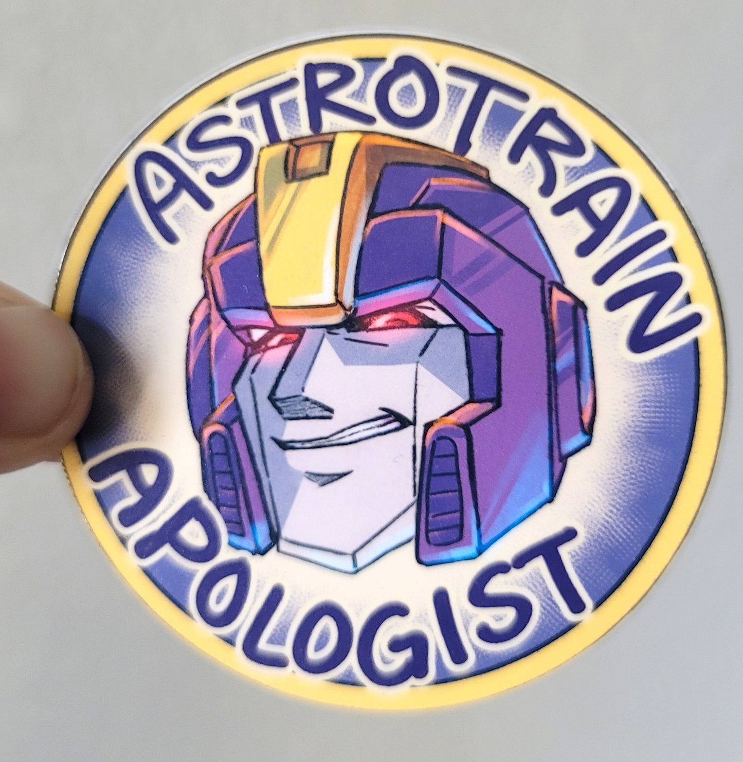 Bad Bot Apologist Transformers Stickers