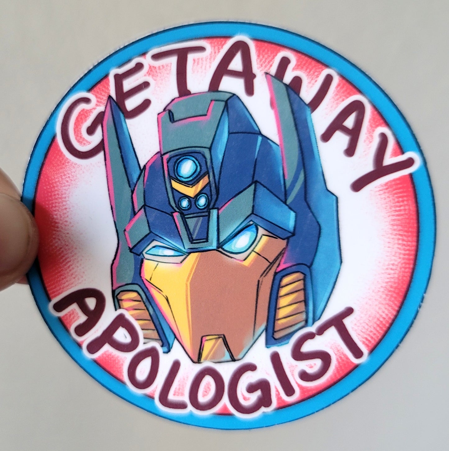 Bad Bot Apologist Transformers Stickers