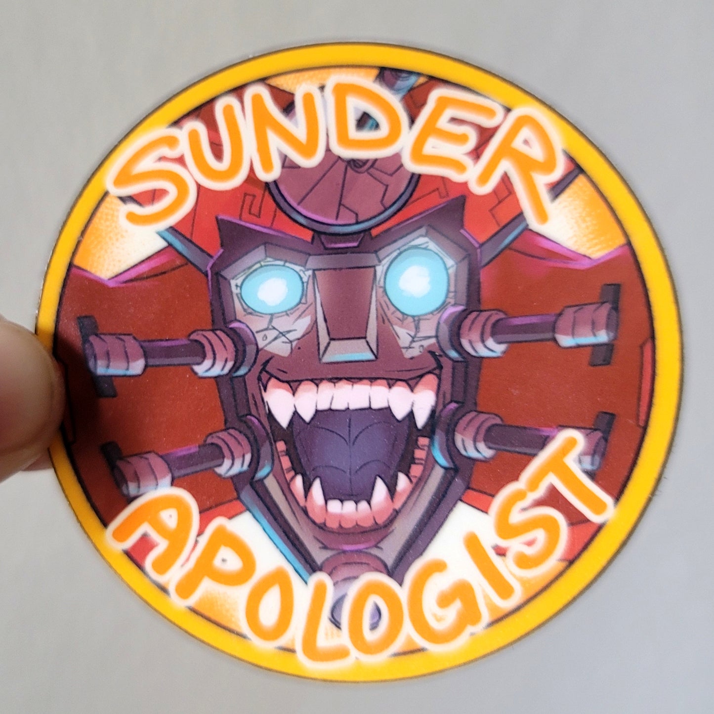 Bad Bot Apologist Transformers Stickers