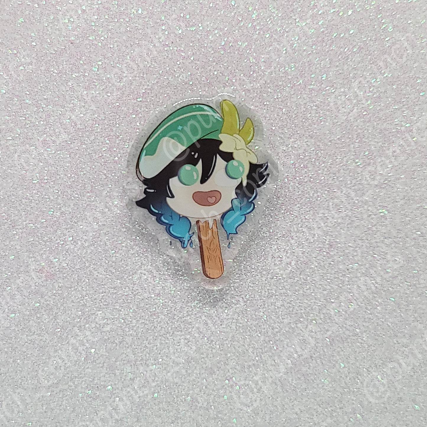 Genshin Impact Popsicle Pins: Mondstadt Collection