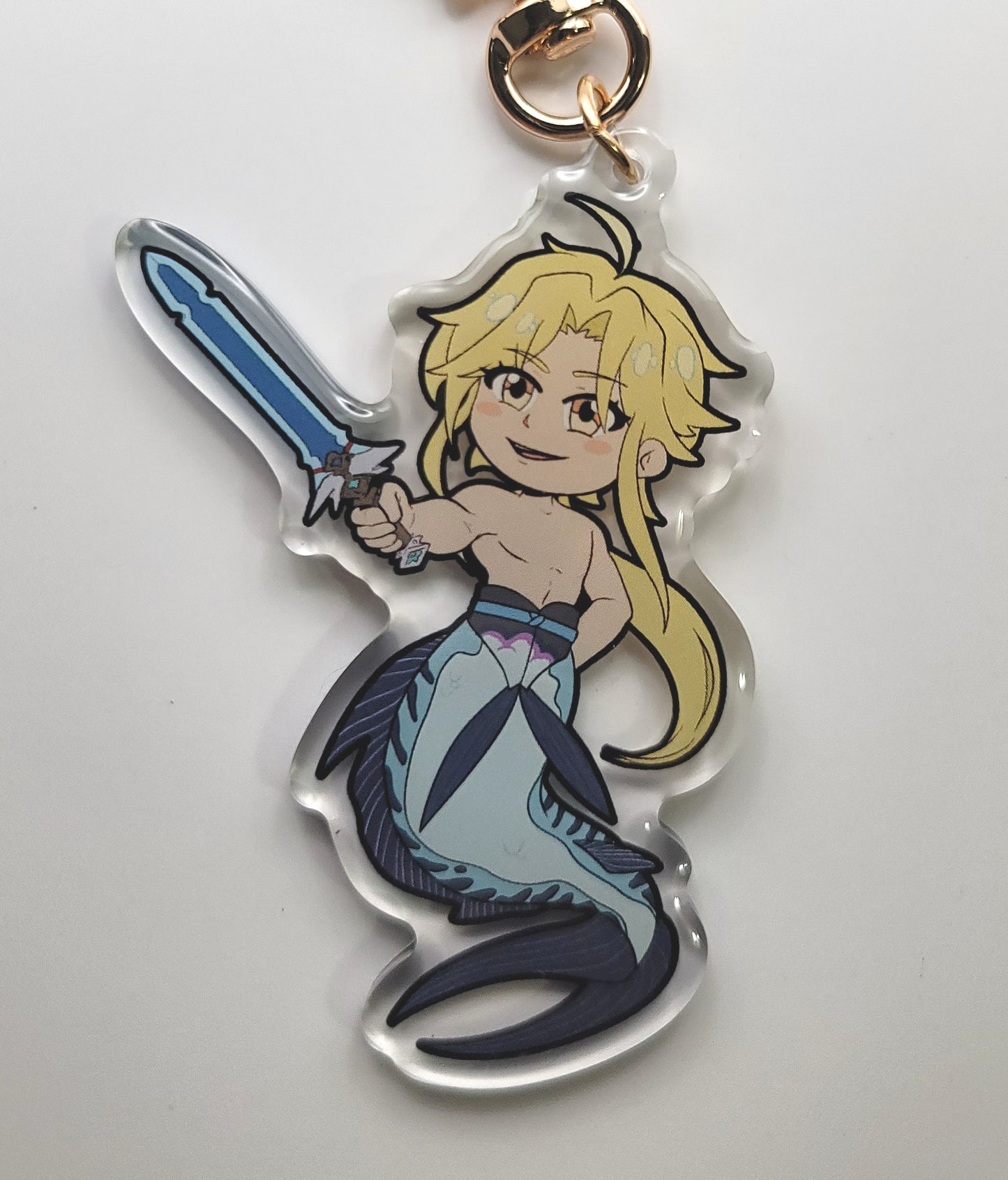 Honkai: Star Rail Mermaid Keychains