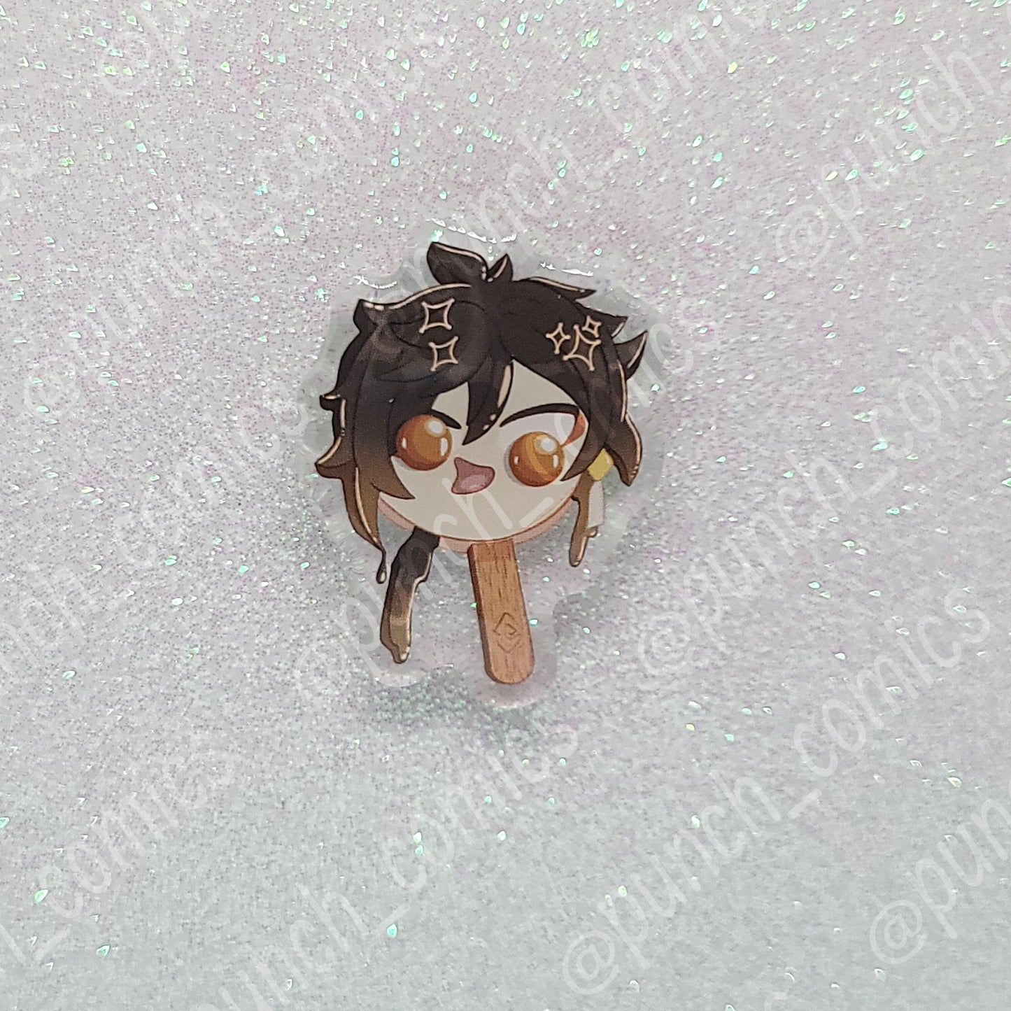 Genshin Impact Popsicle Pins: Liyue Collection