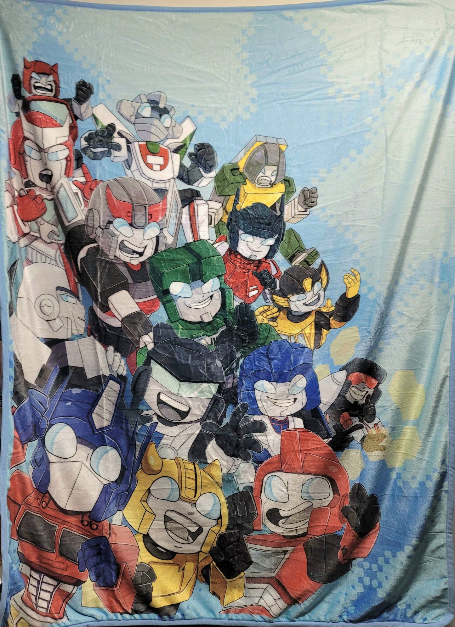 G1 Transformers Autobot & Decepticon Blanket