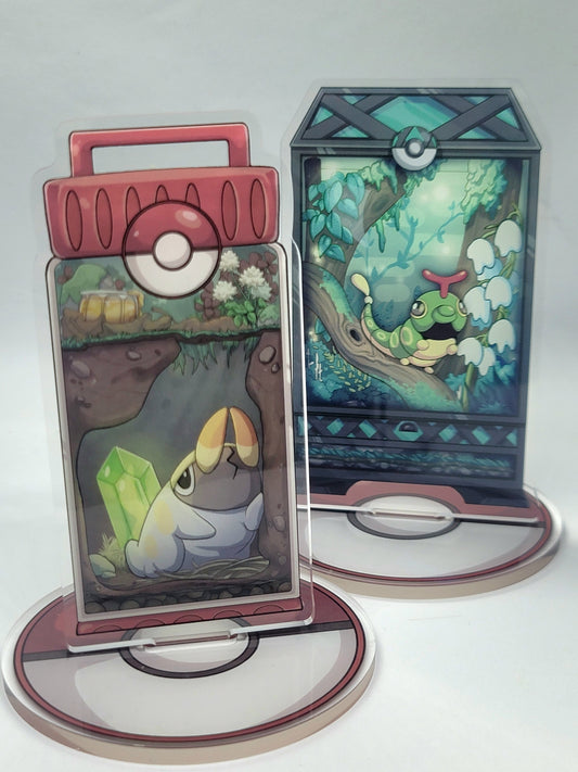 Poke Terrariums  Standee