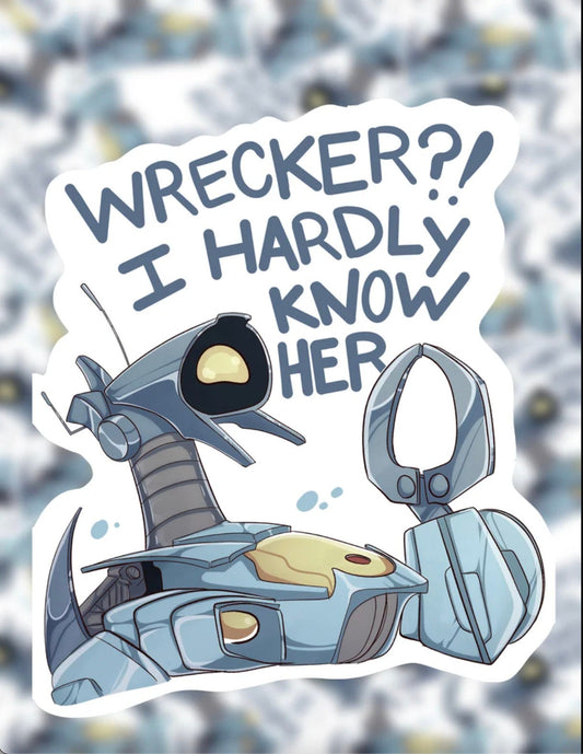 Wrecker vinyl matte sticker Whirl TF IDW Lost Light MTMTE