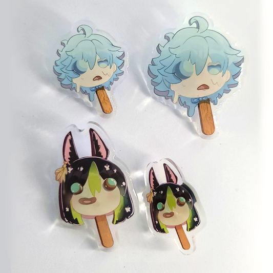 JUMBO Genshin Popsicle Pins