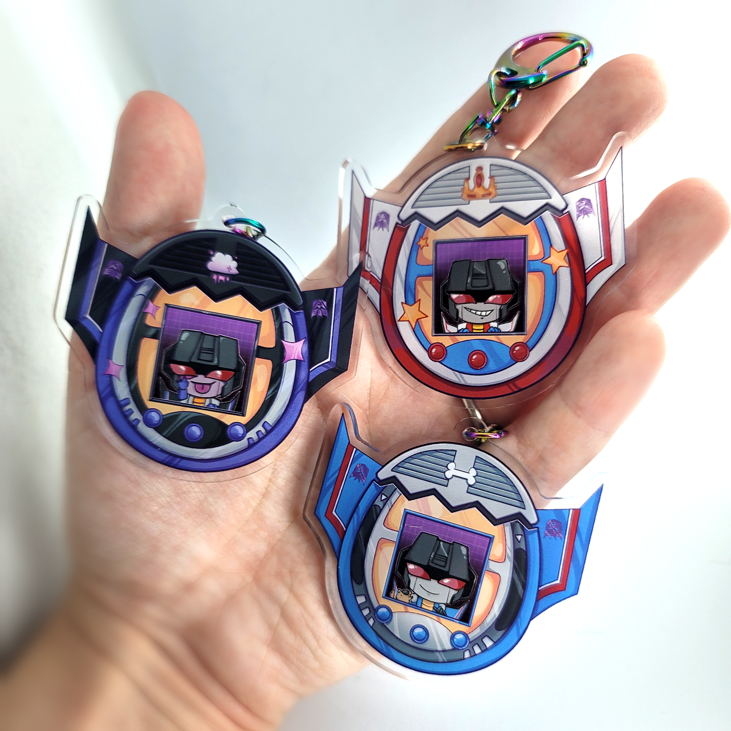 Transformers Digital Pets Keychain