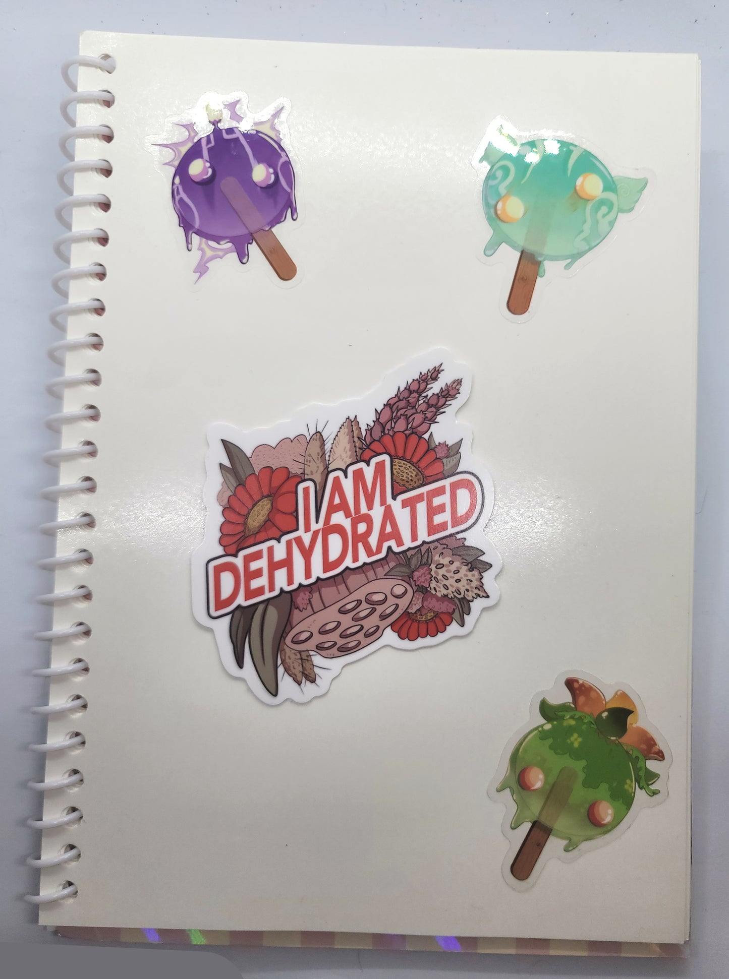 I Am Dehydrated vinyl matte sticker