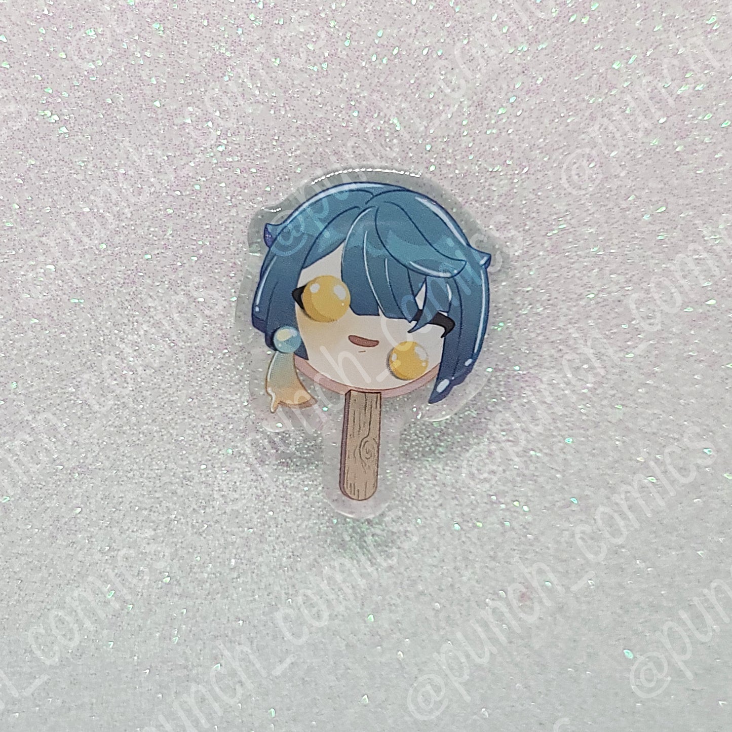 Genshin Impact Popsicle Pins: Liyue Collection